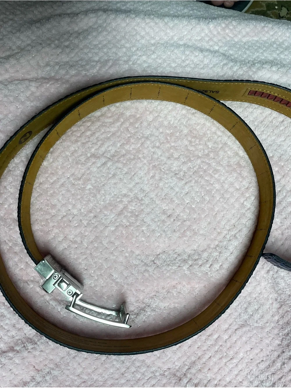 NWT Nexbelt Cayman Black & Blue Dress Belt 🖤💙